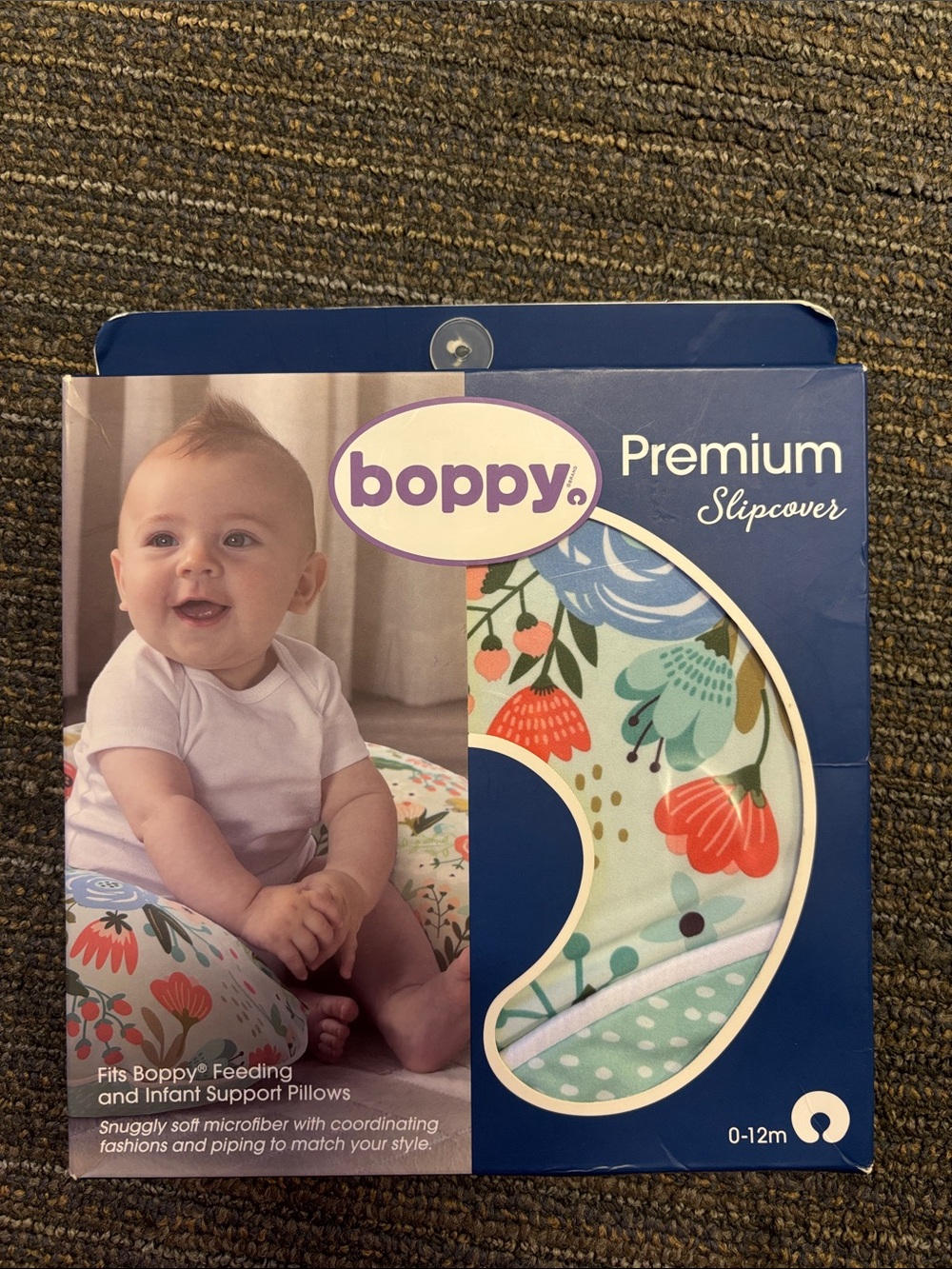 Boppy Premium Floral Slipcover in Multicolor